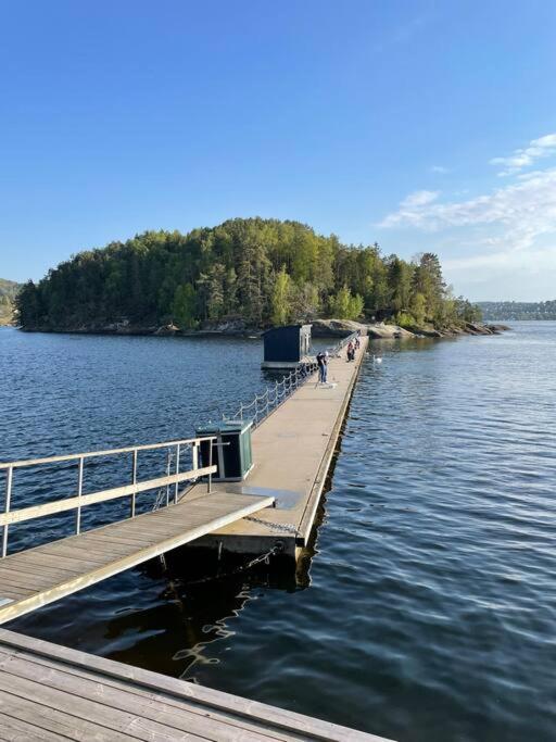 Appartamento Leilighet Ved Sjoen Med Strand Porsgrunn Esterno foto